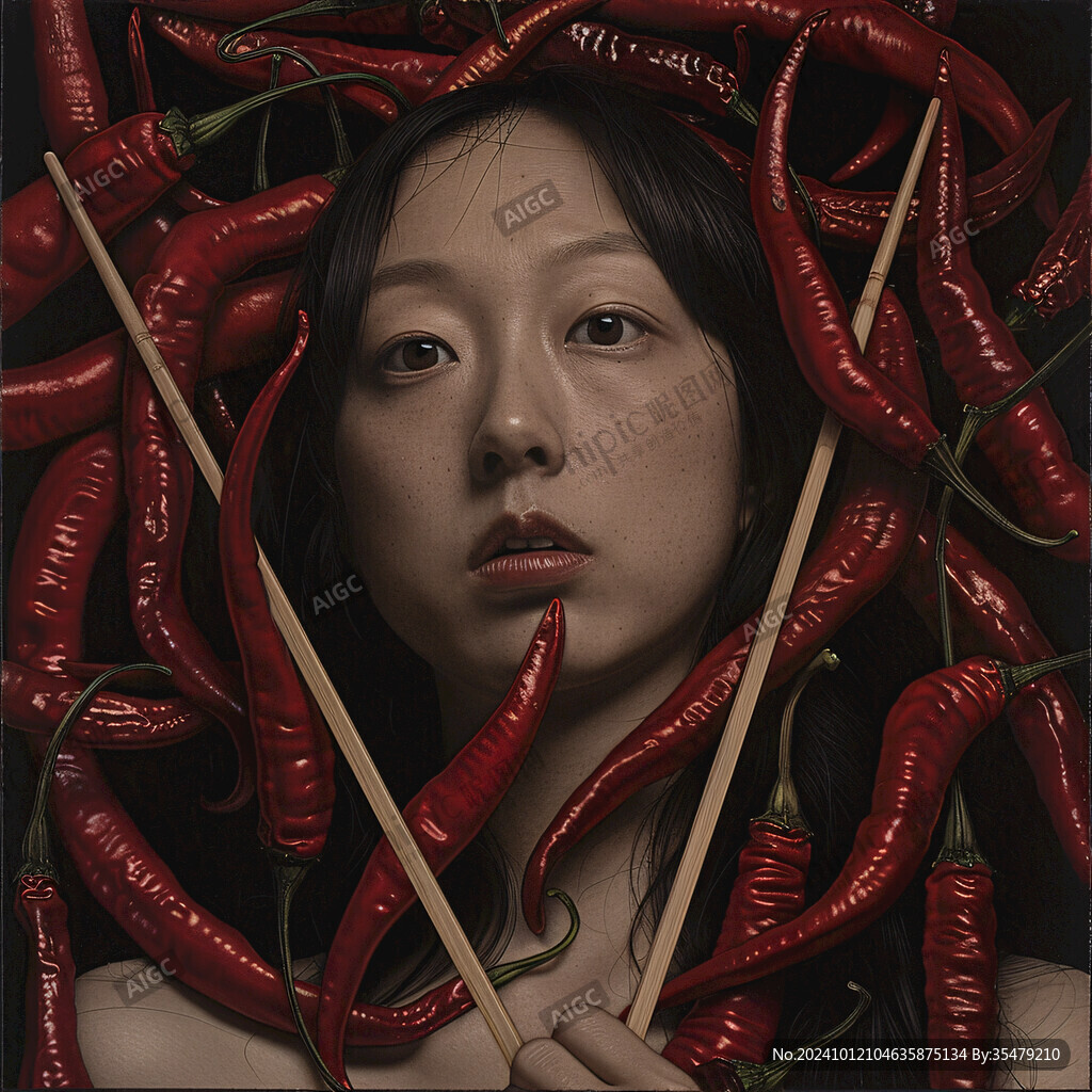 辣妹子插畫