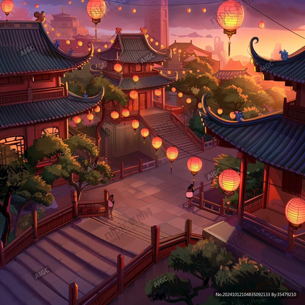 崇安閣插畫