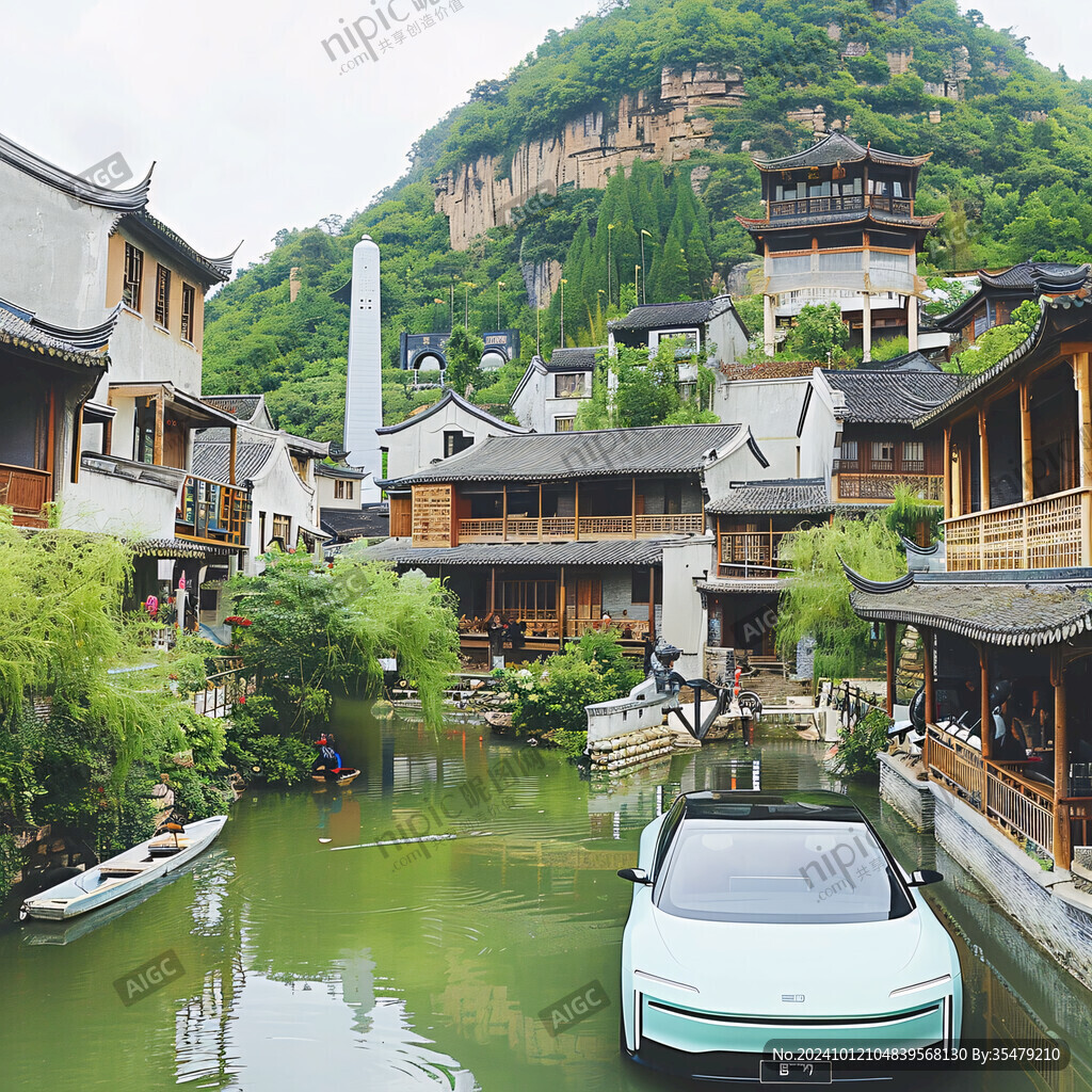 太行水鎮(zhèn)建筑