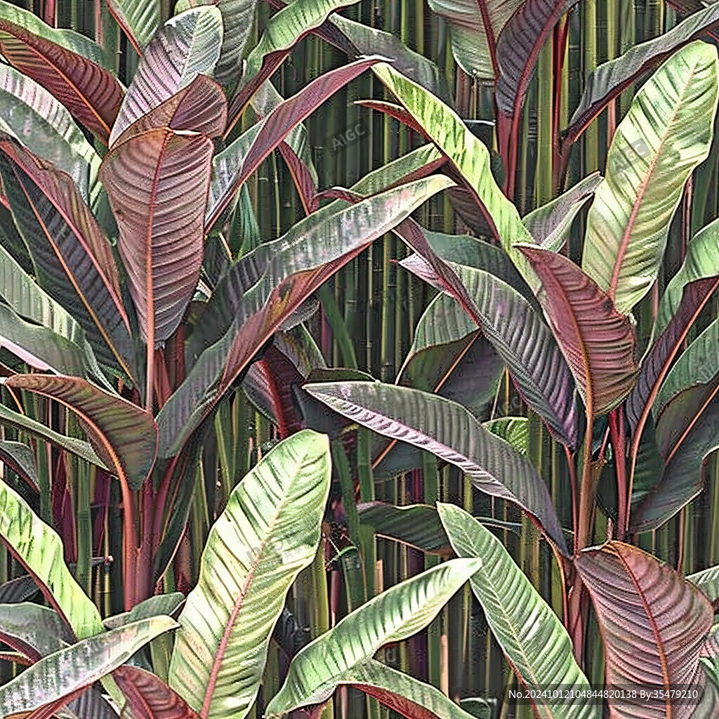 大型植物插畫