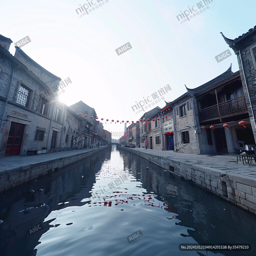 水巷河道小河