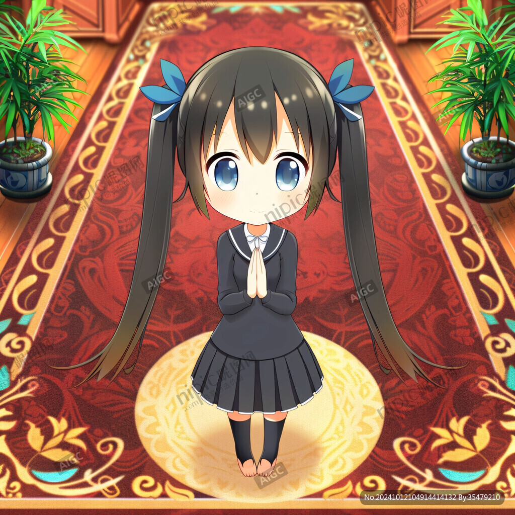 動漫壯族少女