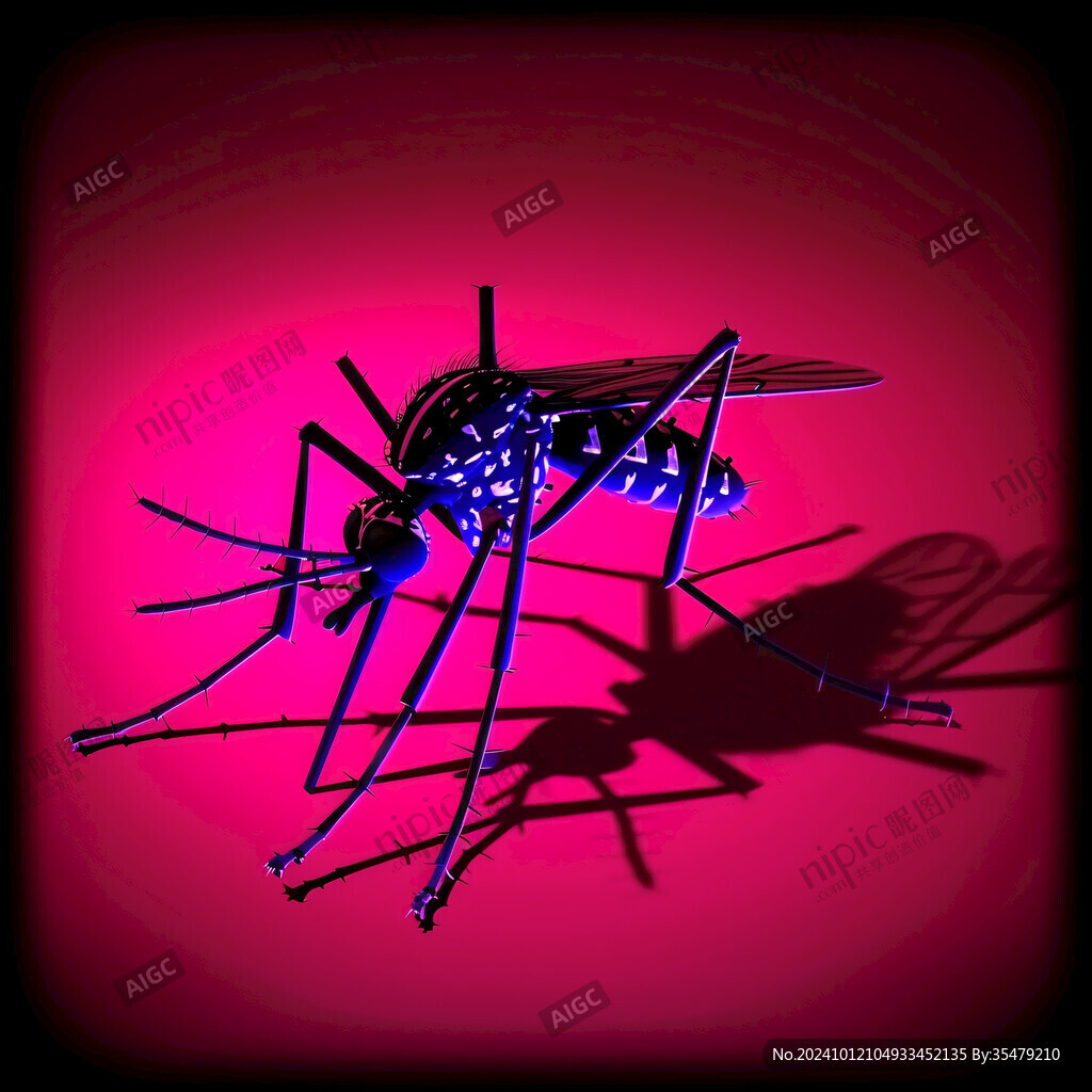 蚊子插畫