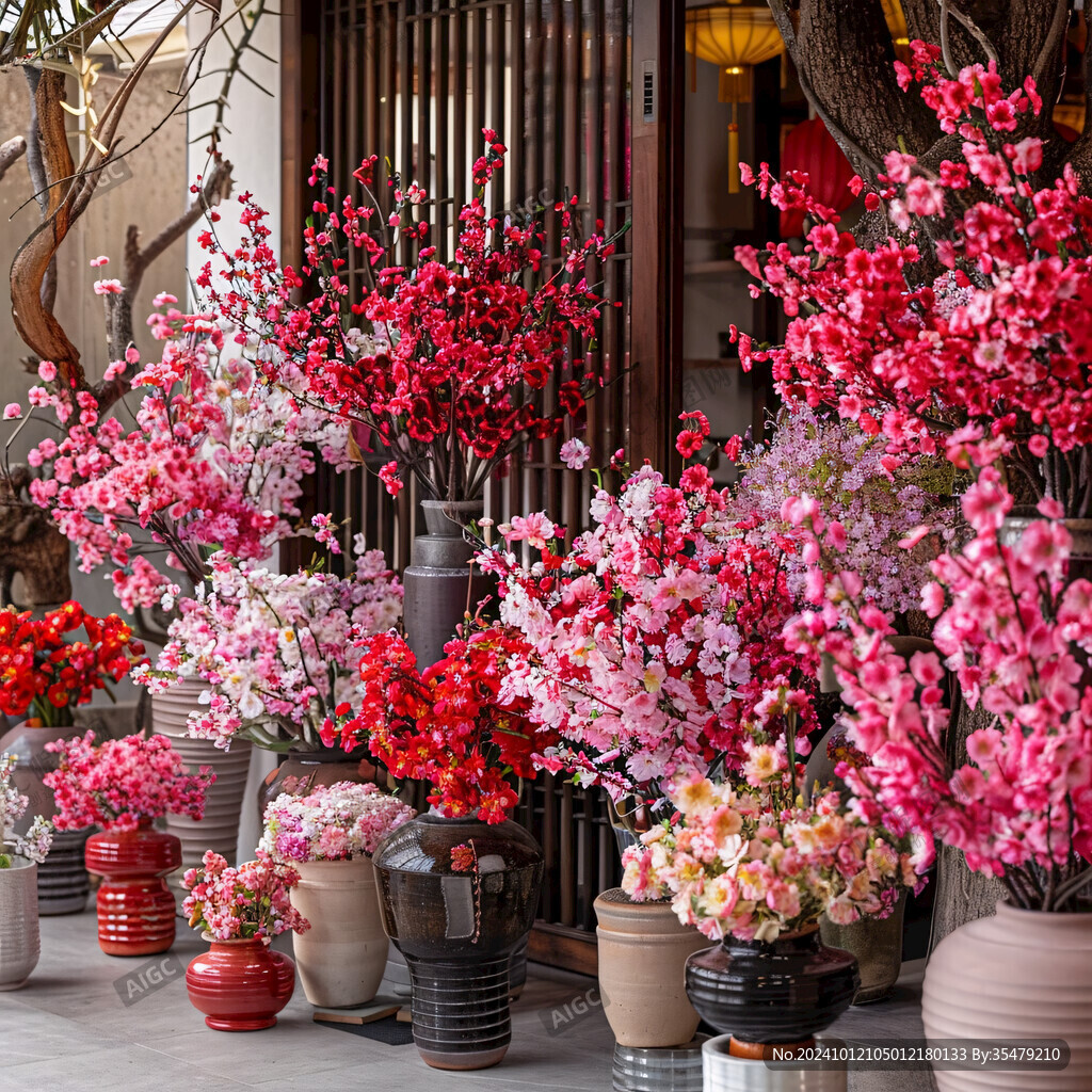 仿真梅花