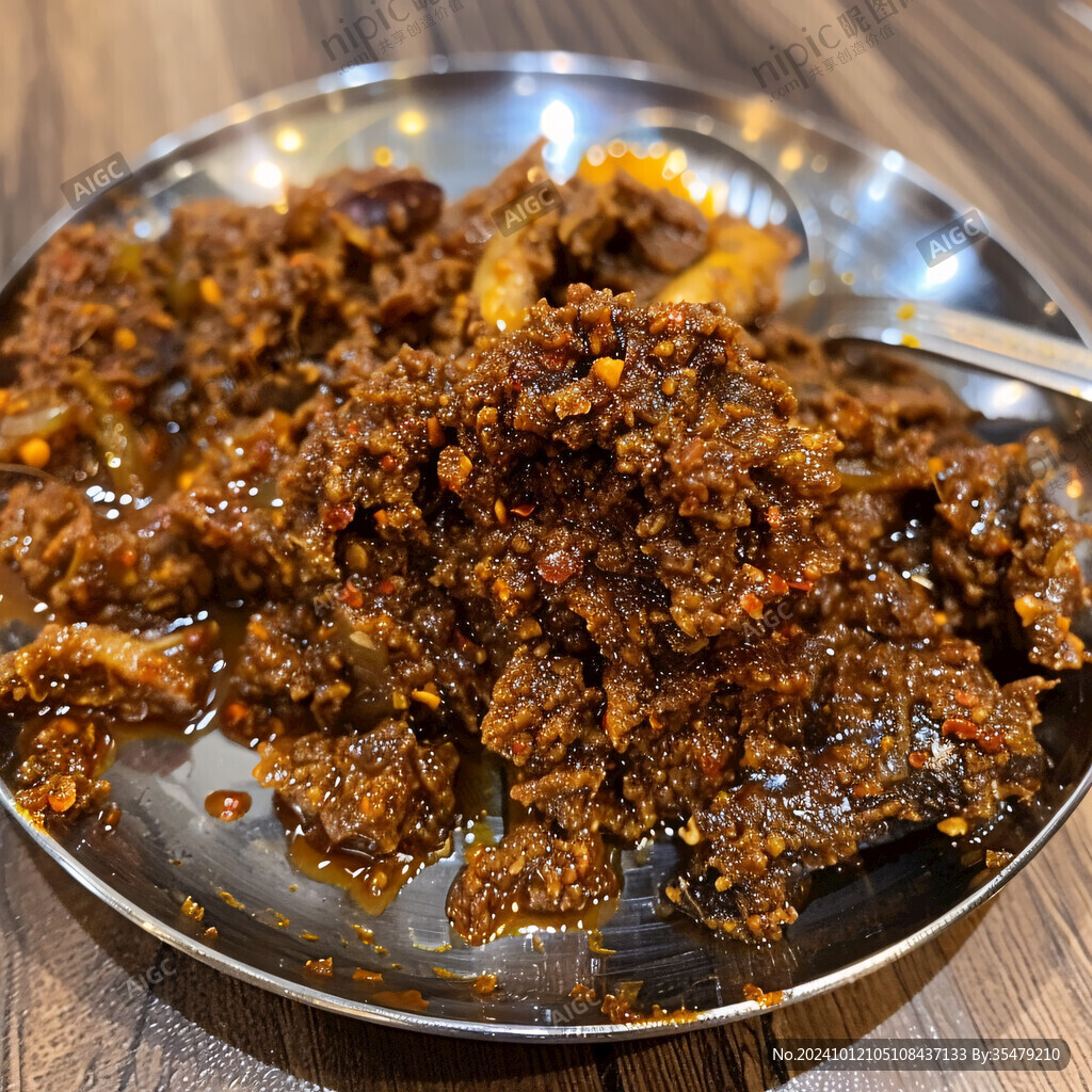 一口辣牛肉