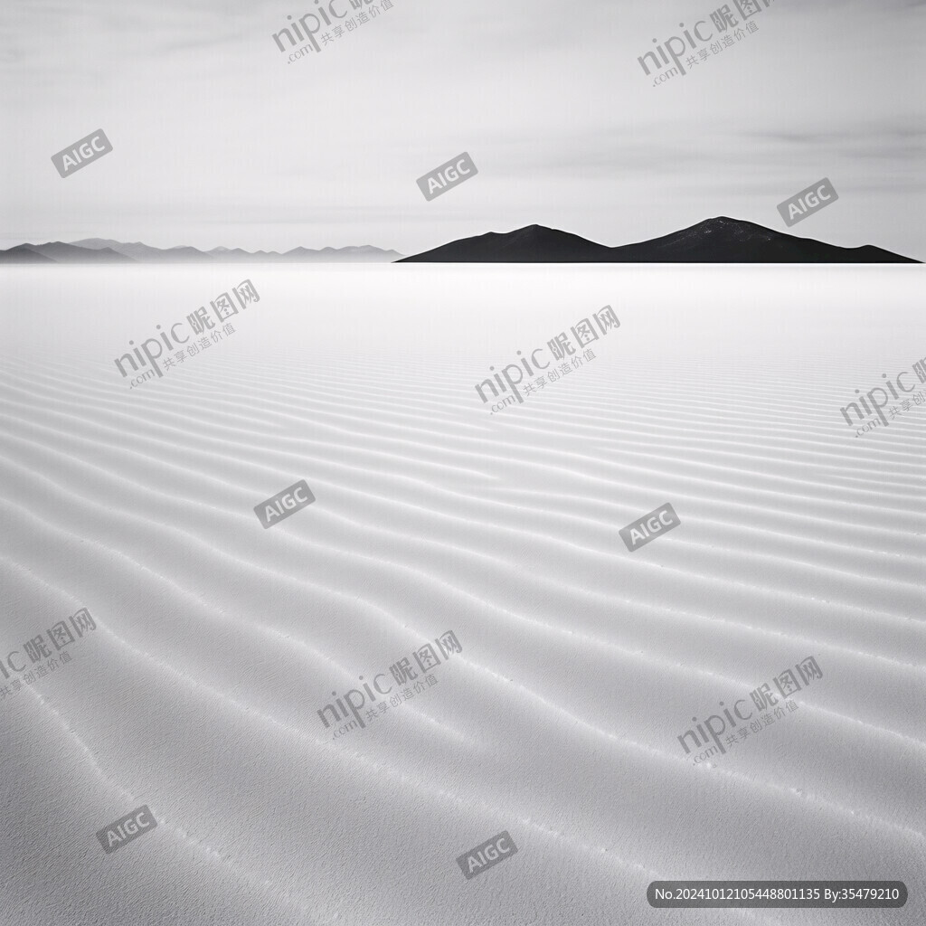 沙漠光影線條