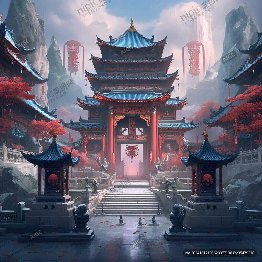 中國風場景