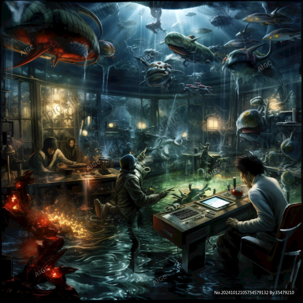 水族箱場景設計