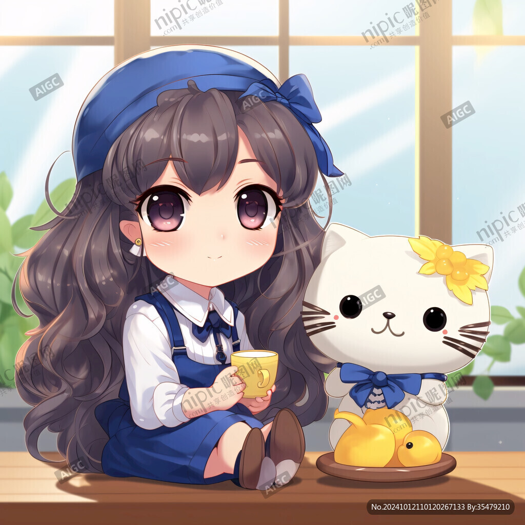 可愛貓咪少女