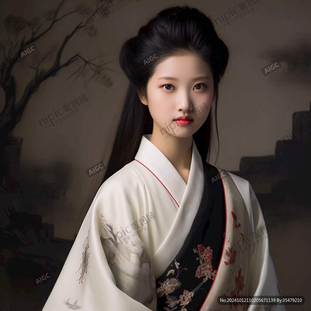 日本美女畫