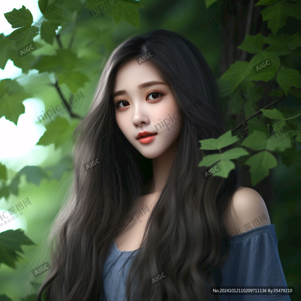 寫實人物插畫