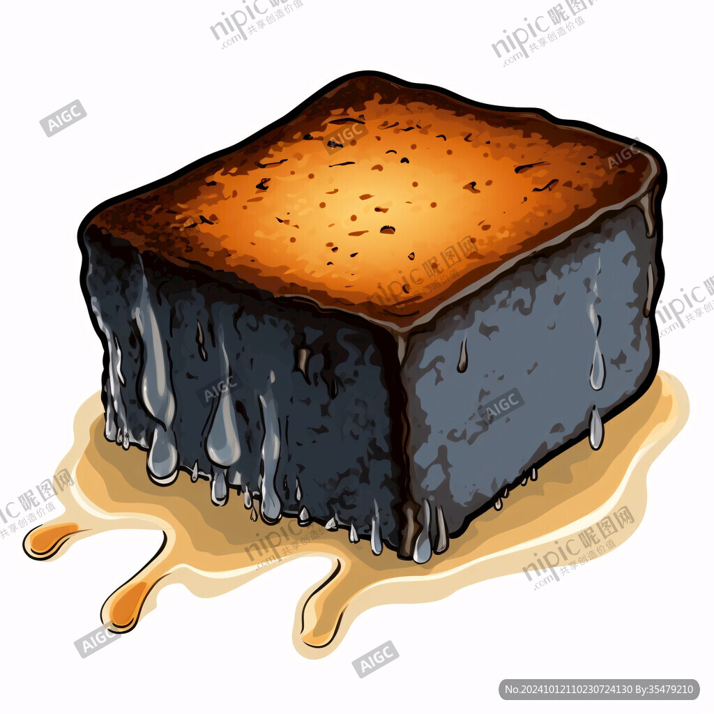 巧克力派插畫