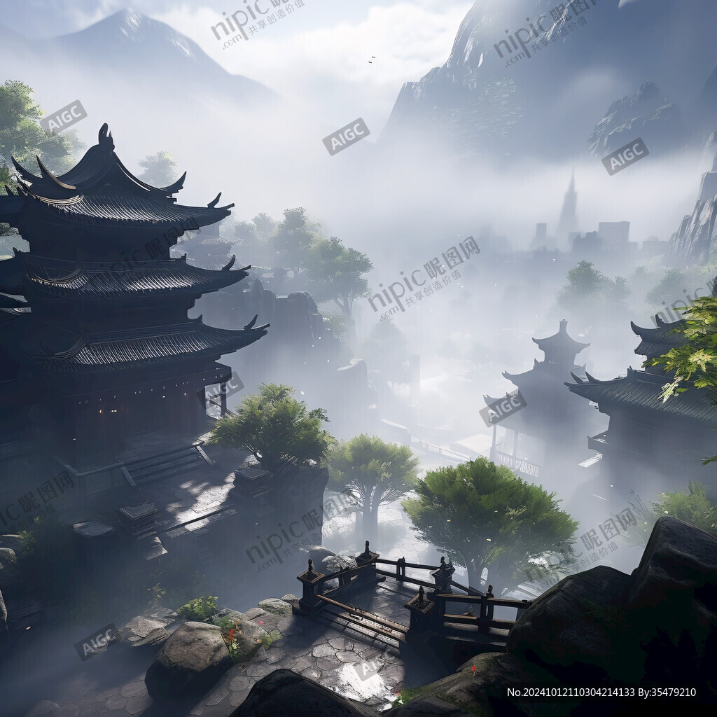 中國風場景
