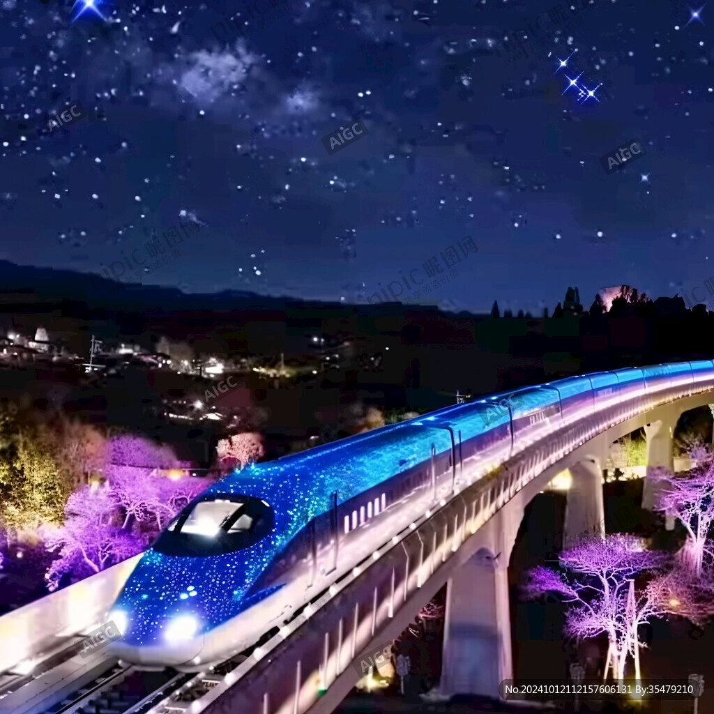 創景路站星空