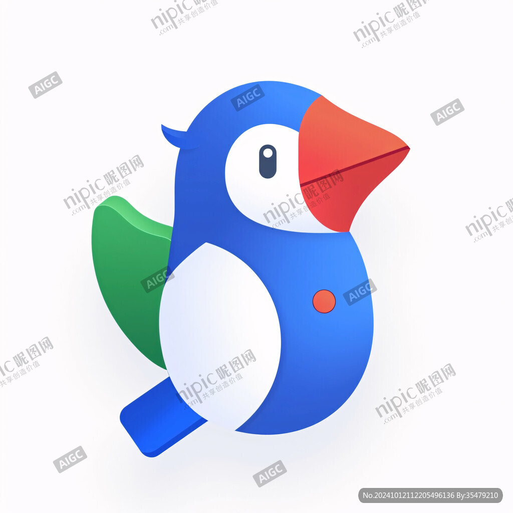 鳥兒可愛小鳥logo