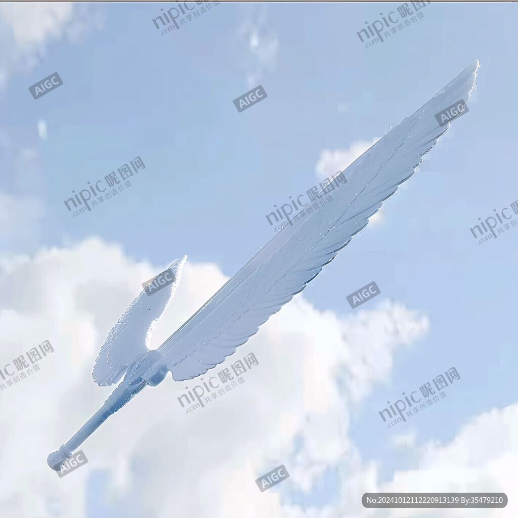 機(jī)翼與天空素材