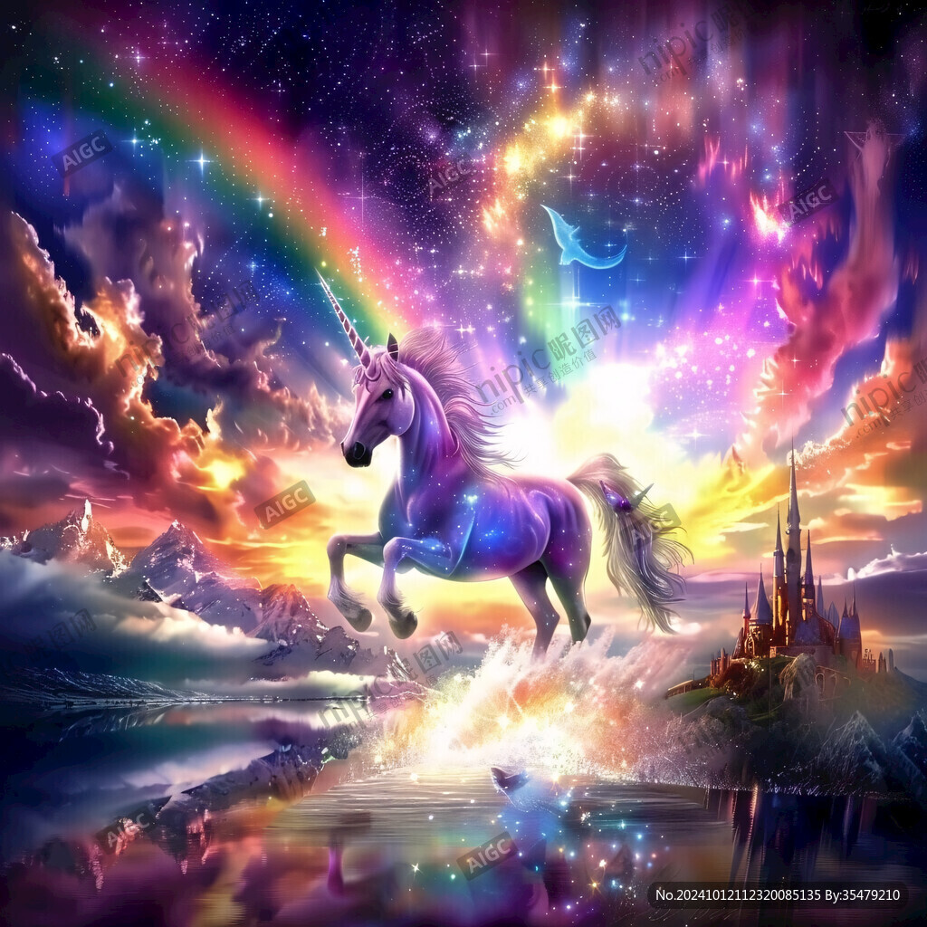 夢(mèng)幻童話彩虹彩虹小馬