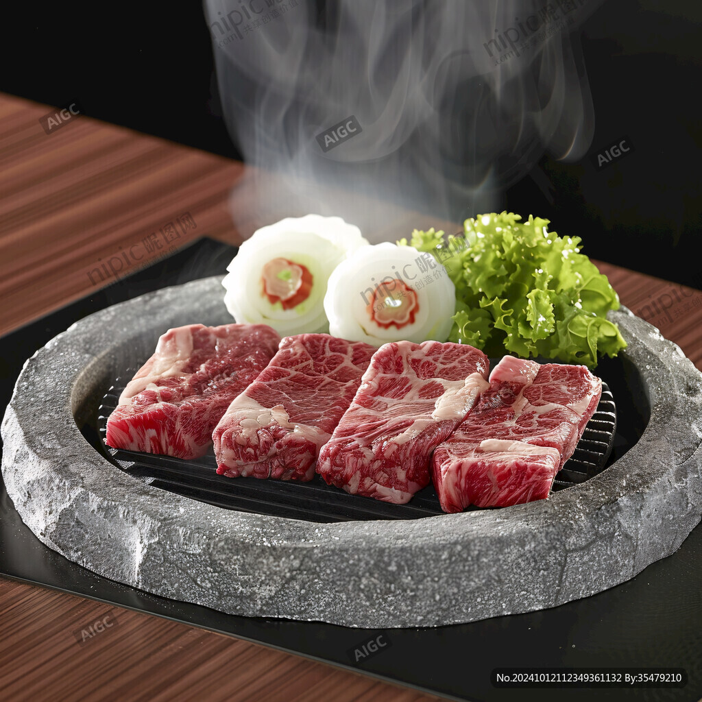 燒烤牛肉石鍋