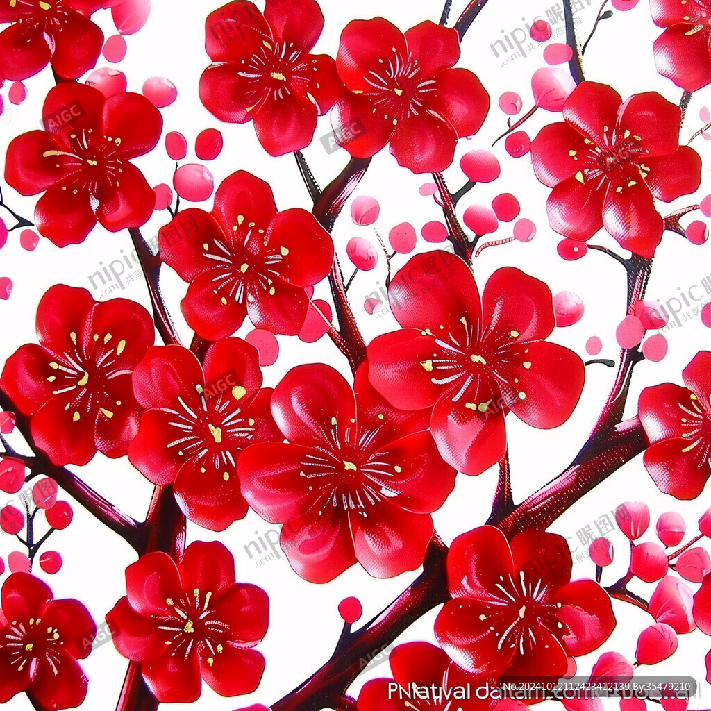 葉子梅紙花