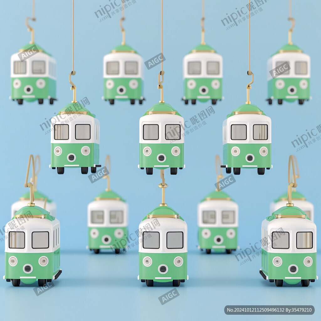 有軌電車素材