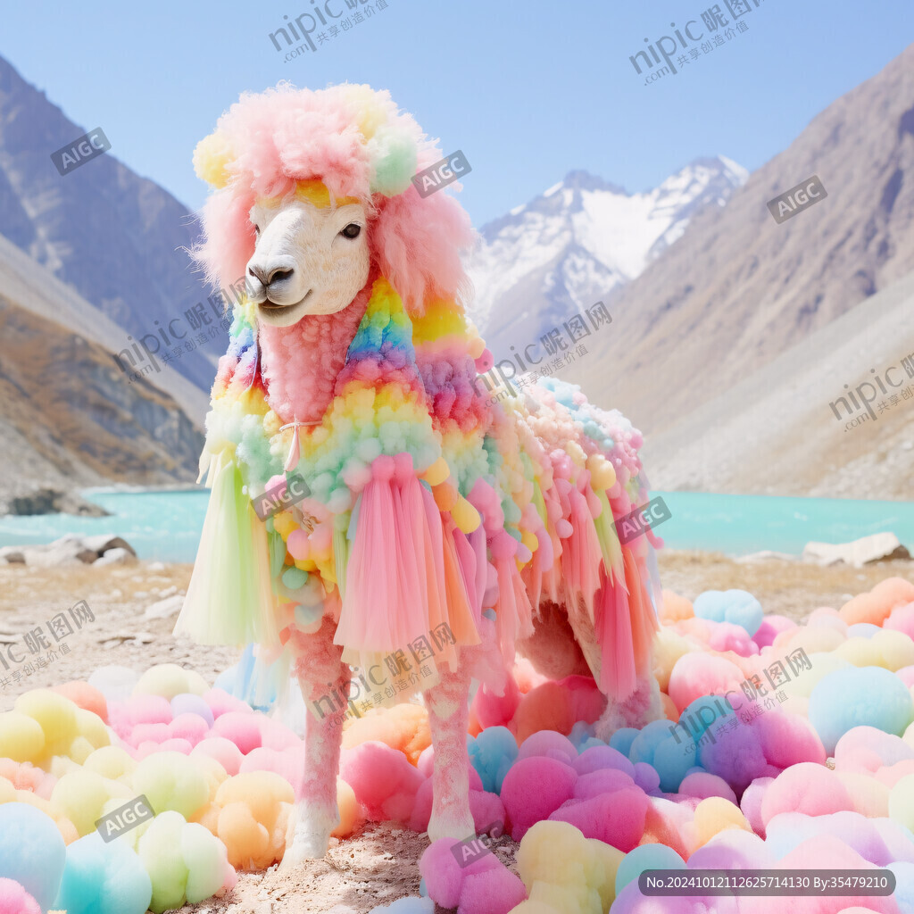 七彩駱駝