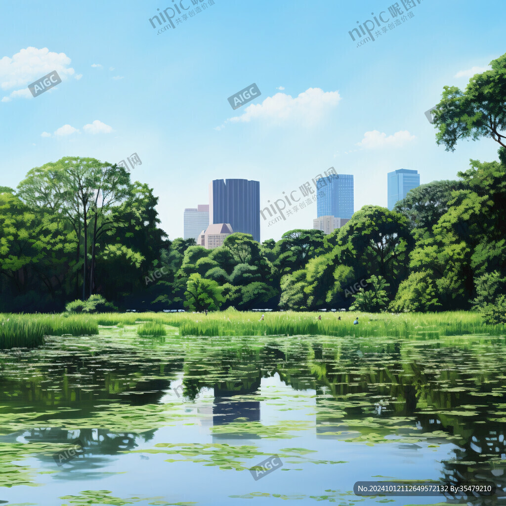 綠化都市風(fēng)光