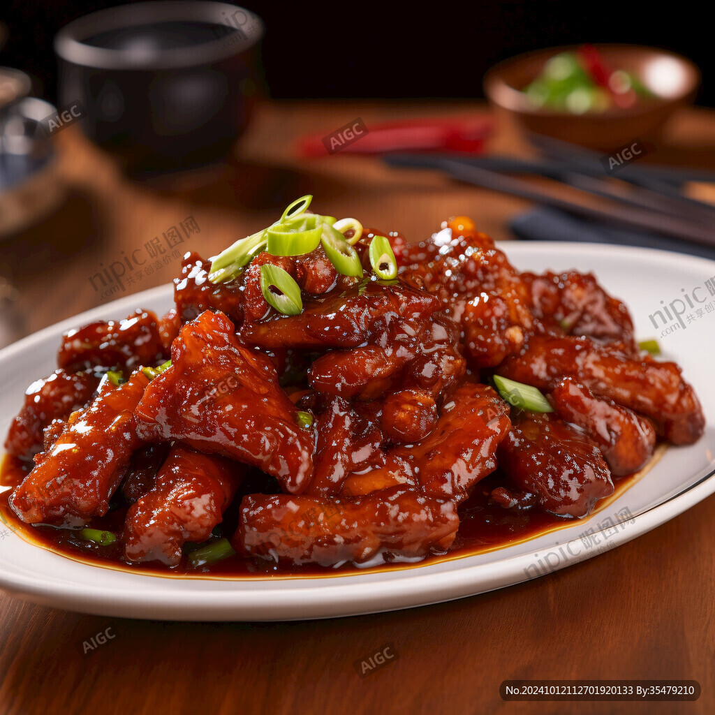 糖醋小排美食