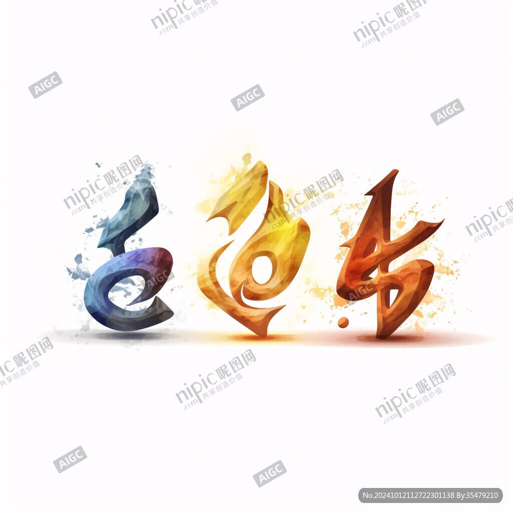 54藝術字
