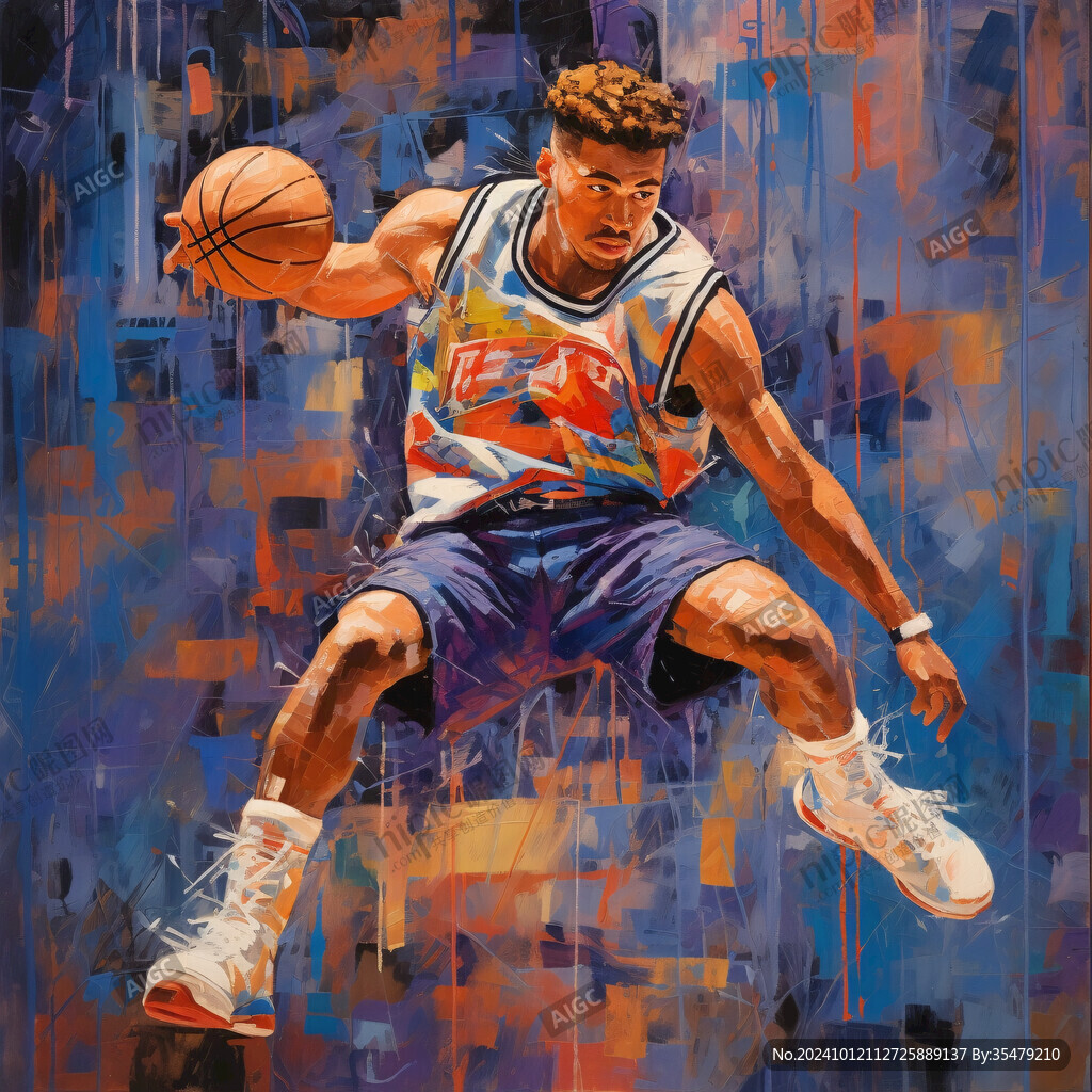 nba插畫