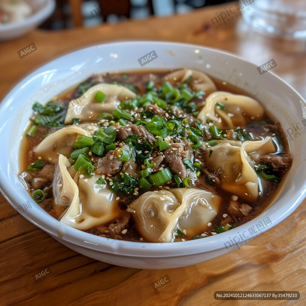 龍抄手餃子混沌小吃