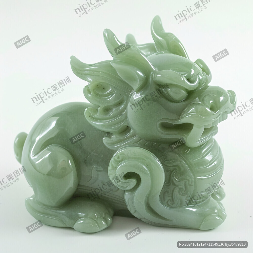 青玉獨角獸