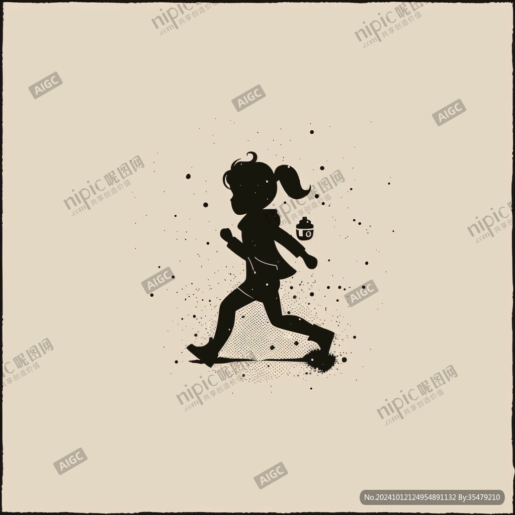 跑步小人logo