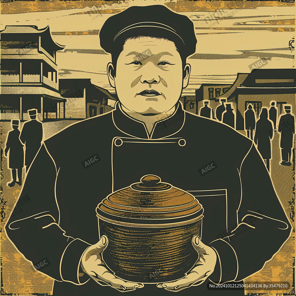 饅頭店卡通人物