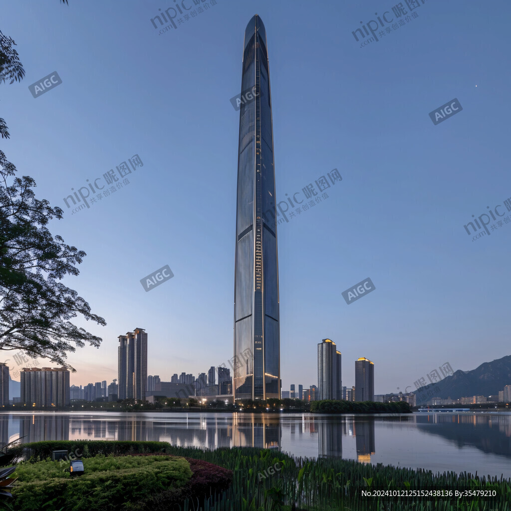 寶能環(huán)球金融中心剪影