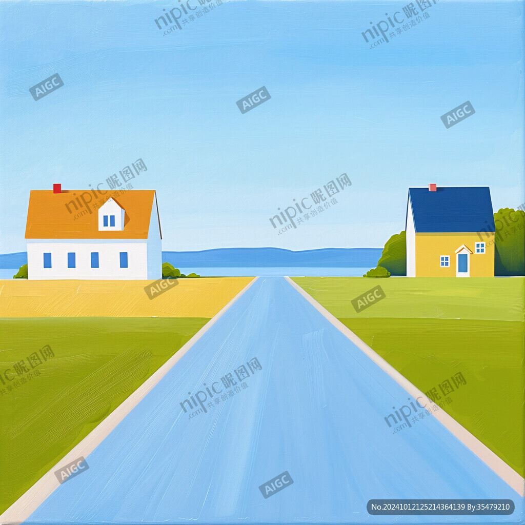 公路民居房子
