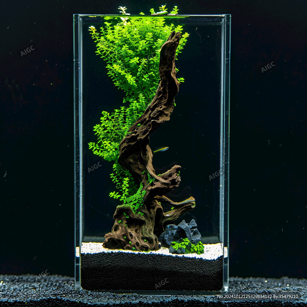 沉木擺放