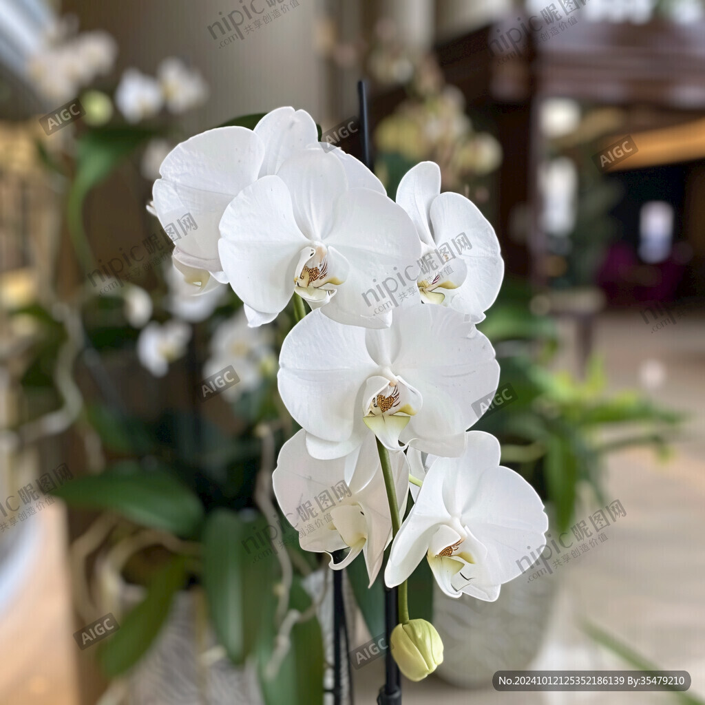 商場綠植蝴蝶蘭