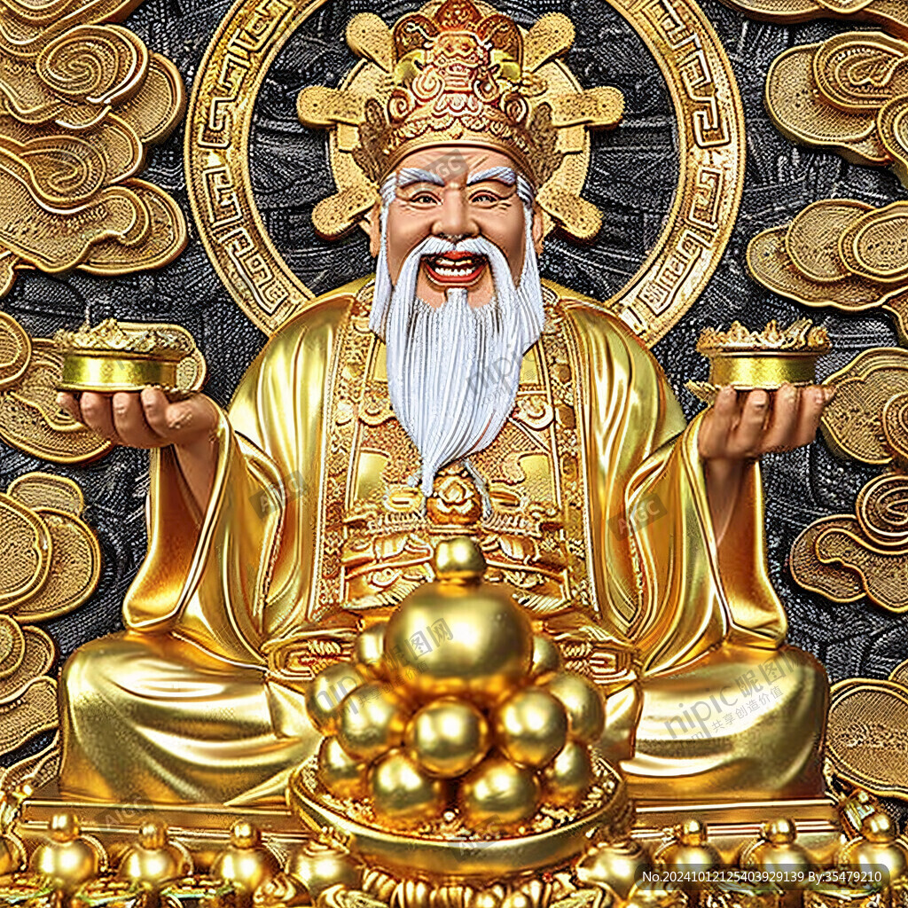 高清財(cái)神圖片
