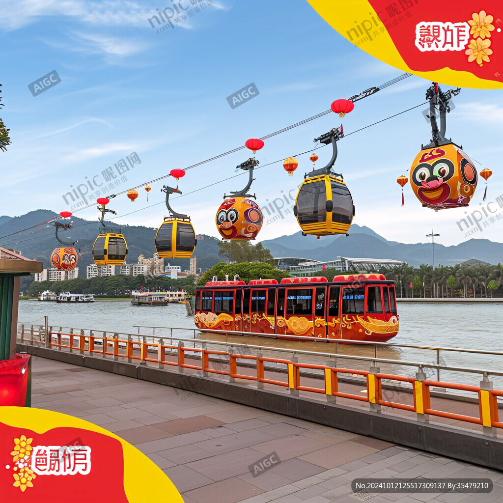 景區(qū)纜車涂裝