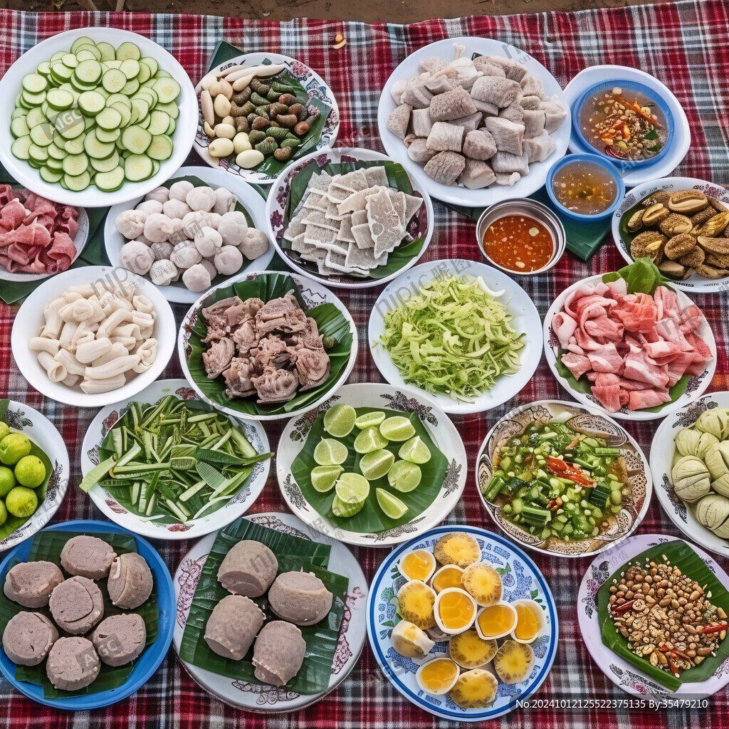 火鍋食材混拍