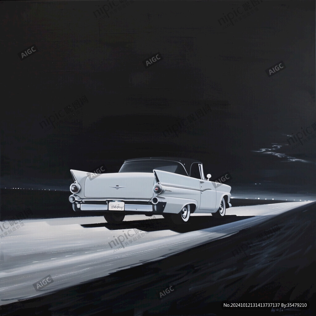 汽車展示畫