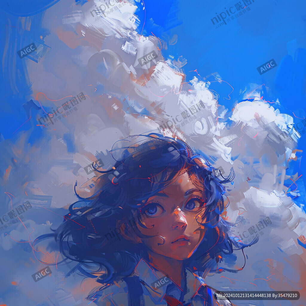 厚涂少女