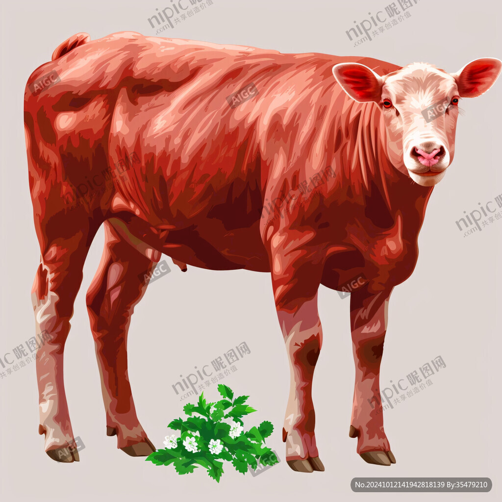 設計摳圖牛肉