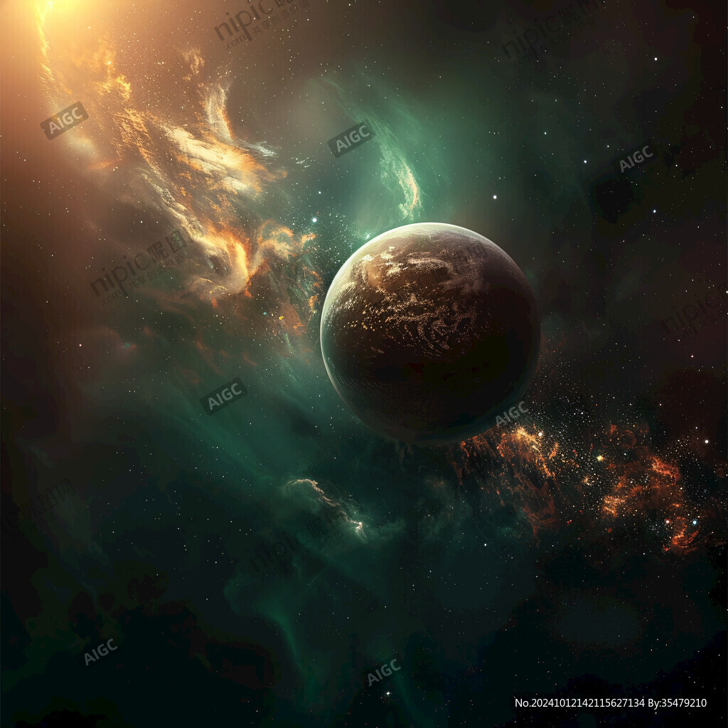 宇宙星空星球裝飾畫