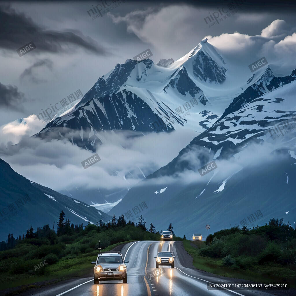 意境高山道路