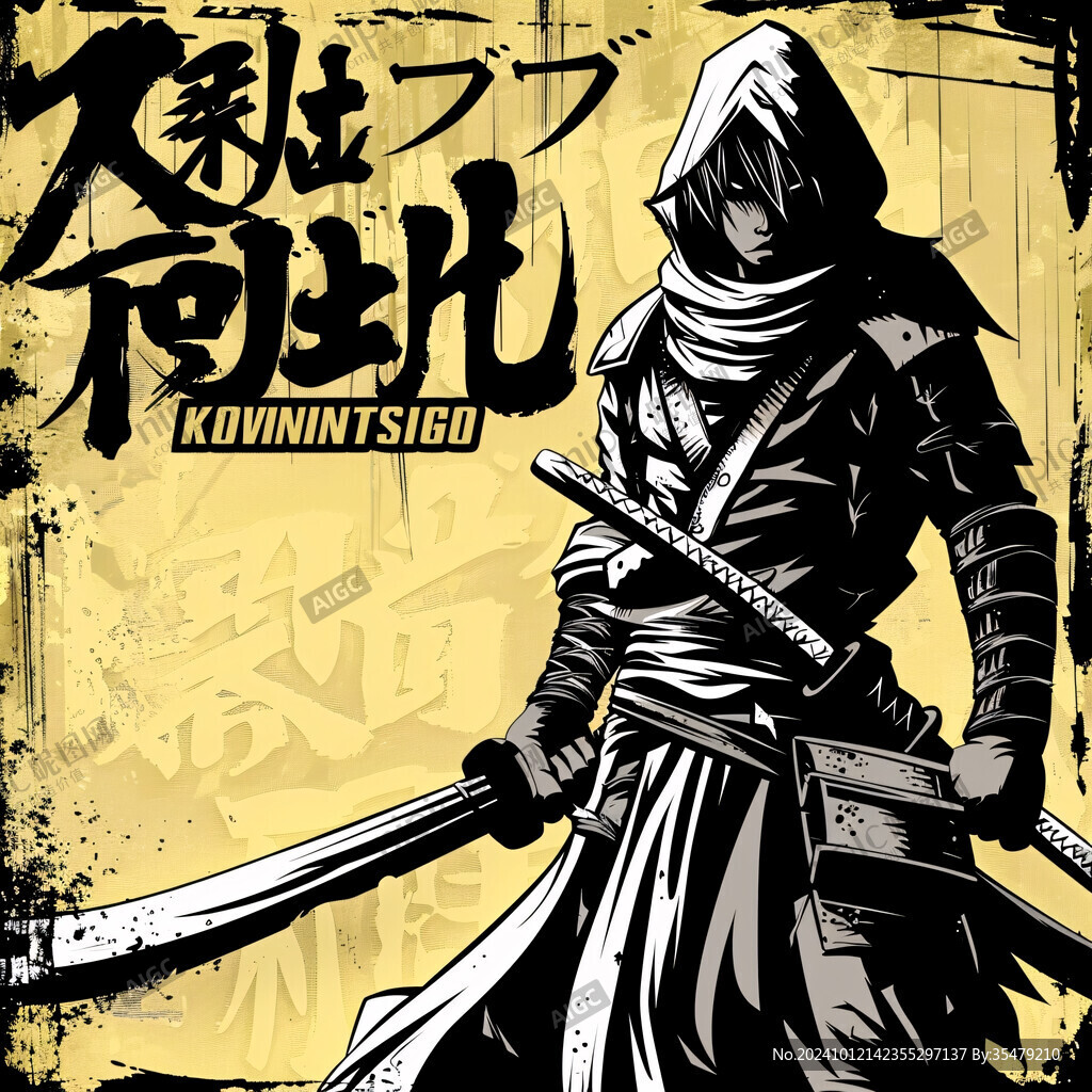武士形象設(shè)計(jì)