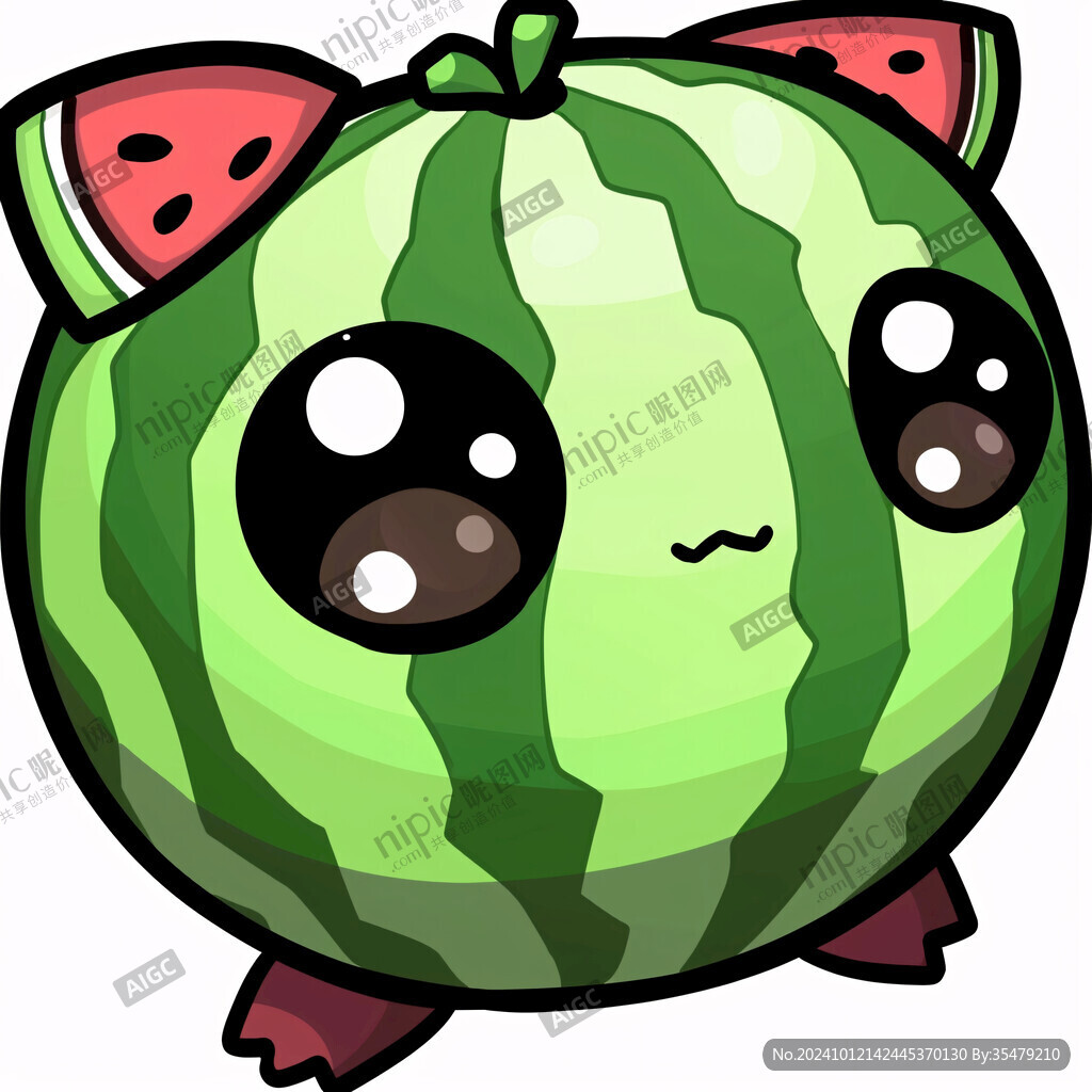 卡通小西瓜
