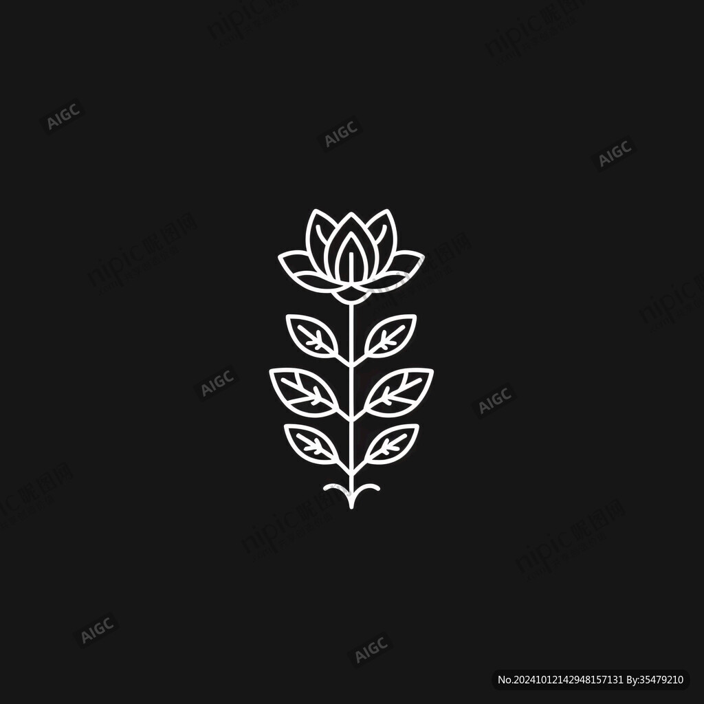 麥穗小人標志