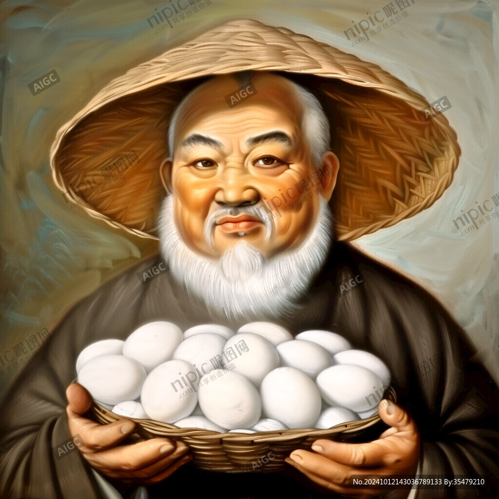 古代人物包子掛圖