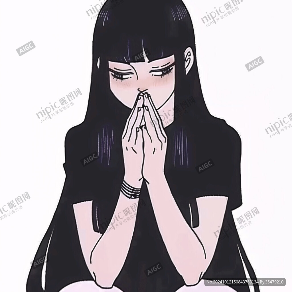 打噴嚏掩口鼻插畫(huà)